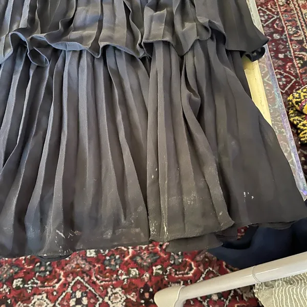 Lulu's Black Strapless Tiered Dress - Image 2