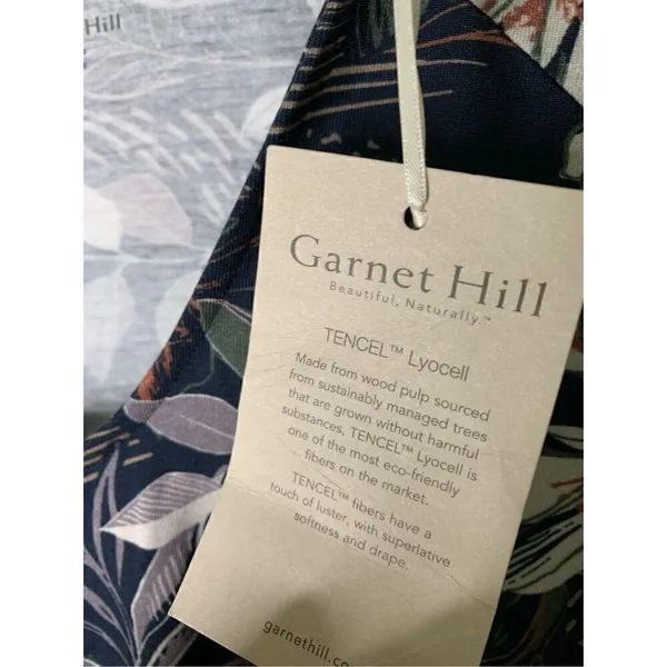 Garnet Hill Dress floral tencel women's size XL NEW NWT - Image 5