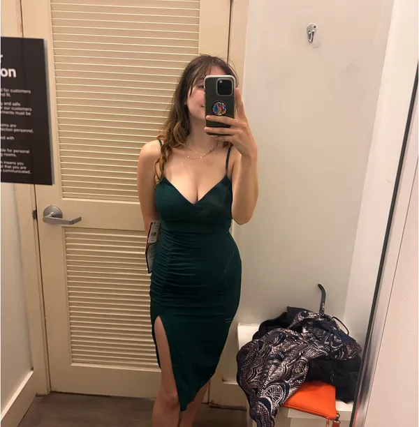 Emerald Sundae Women's Green cocktail dress - Image 3
