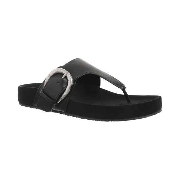 Style & Co. Womens Zayaa Flat Sandals Black 6M - Image 7