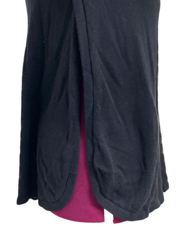 Black Maternity Nursing Sweater Relaxed Fit Sz X large - Image 2