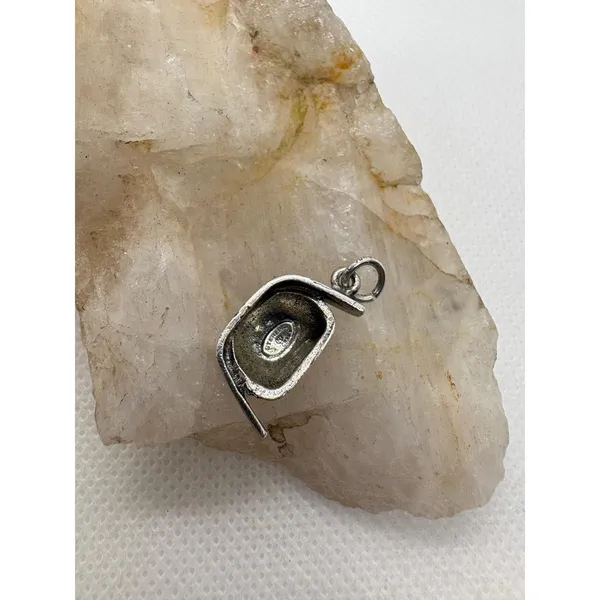 Vintage Sterling Silver Nurse Hat Charm Pendant 925 Medical Nursing Jewelry 2.3g - Image 3