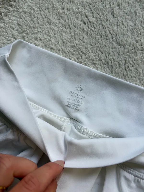 Aerie offline skirt white flowy - Image 2