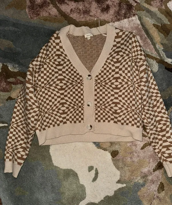 Debut Checkered Sweater - Image 2