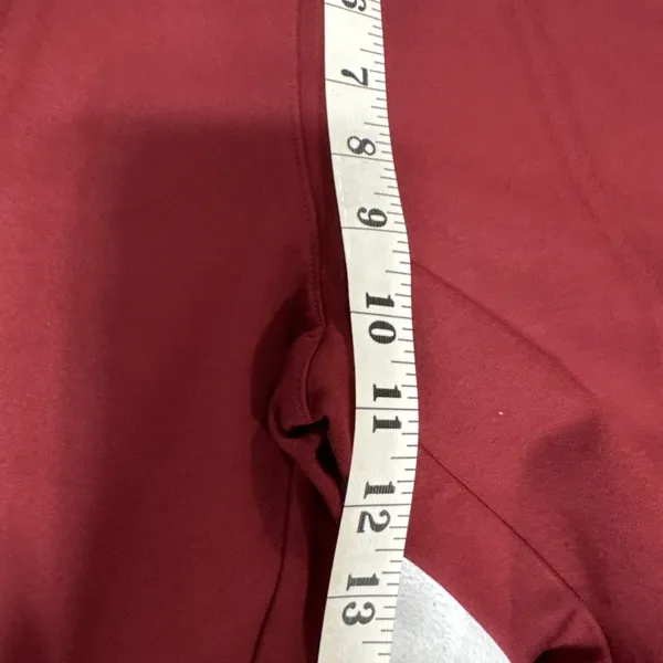 Betabrand Atlantic Pant Wide Leg Dress Pant Yoga Pants S Oxblood Office Business - Image 10