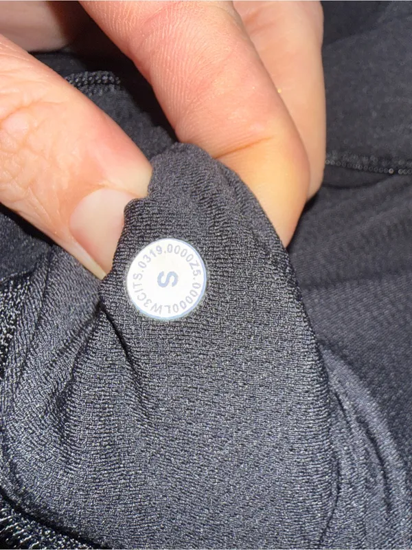Lululemon Two Track Mind Jacket Black Bomber Full Zip Reflective Trim Womens S - Image 4