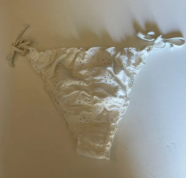 White Bikini Bottoms - Image 2