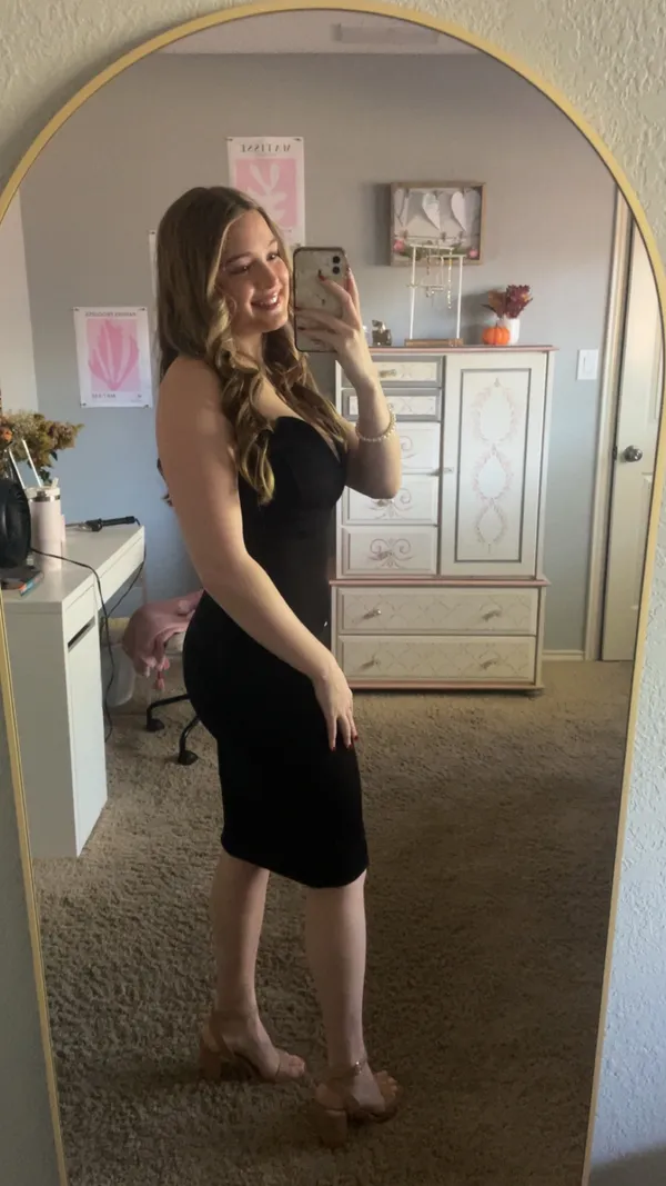black dress Size M - Image 2
