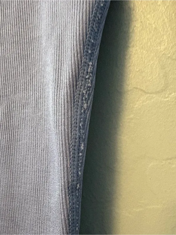 Spiritual Gangster periwinkle blue gray colored leggings size medium large - Image 7