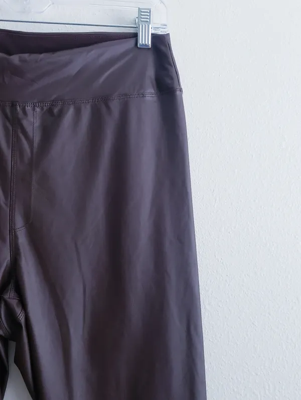 Offline By Aerie Goals Gloss High Waisted Pleather Leggings - Image 5