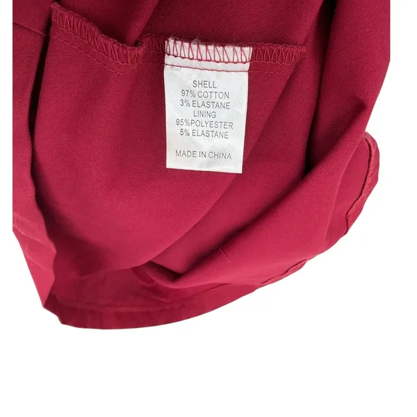 Lindy Bop Ophelia Shelf Bust Burgundy 50s Pinup Swing Dress Large UK 14 US Large - Image 10