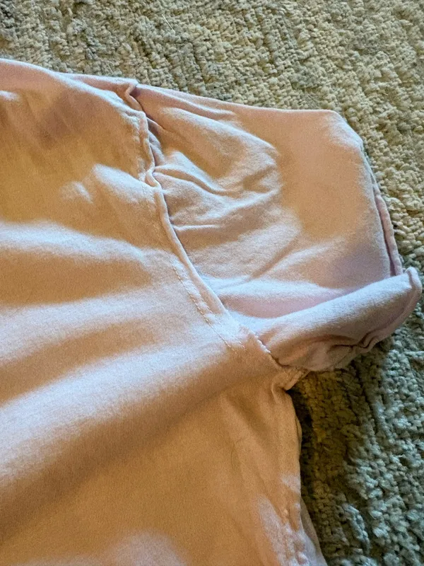 free people pink oversized t shirt  - Image 3