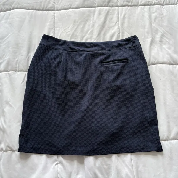 Greg Norman Skort Skirt Womens Large‎ Blue Pockets Activewear Golf Tennis Preppy - Image 7