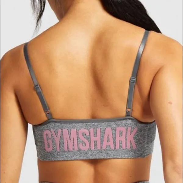 Gymshark High neck Flex Strappy sports bra | s - Image 2