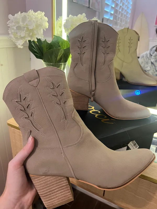 Nana Macs Brown Cowboy Boots - Image 2