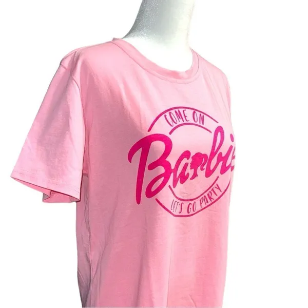 Barbie cute pink tee! New Pink Size M - Image 3