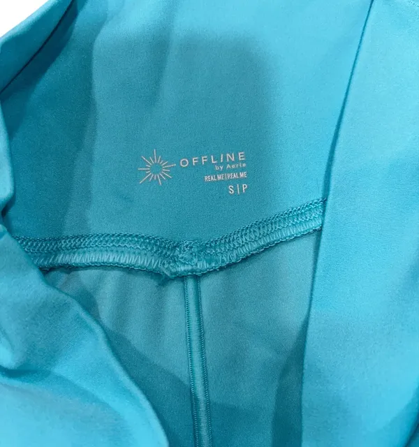 Offline by aerie the real me blue/teal short/skort size small - Image 3