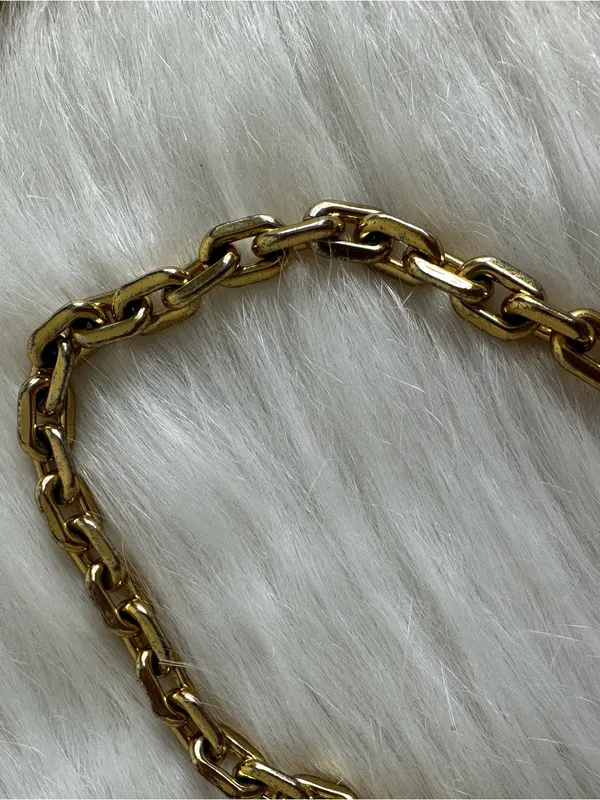 Marc Jacobs Pink Leather Gold Chain Wallet Crossbody Bag - Image 6