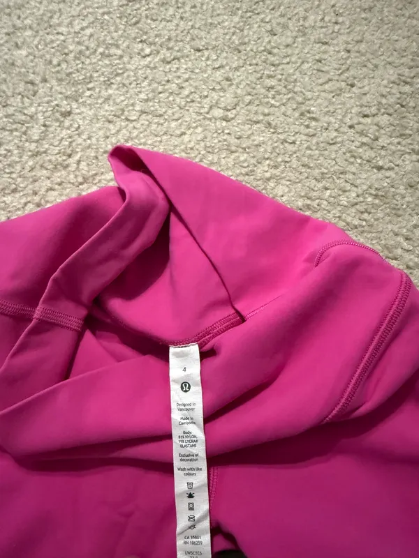 Pink Lululemon Align Leggings - Image 3