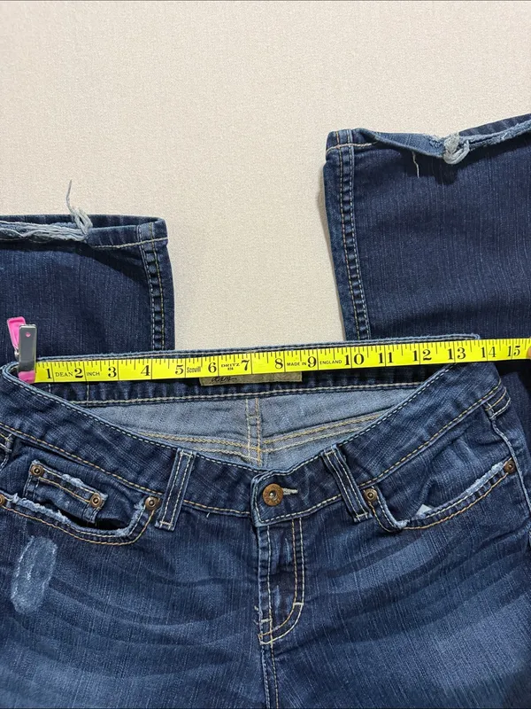 BKE Women’s Dark Blue Boot Cut Jeans with Embroidered Back Pockets - Image 4