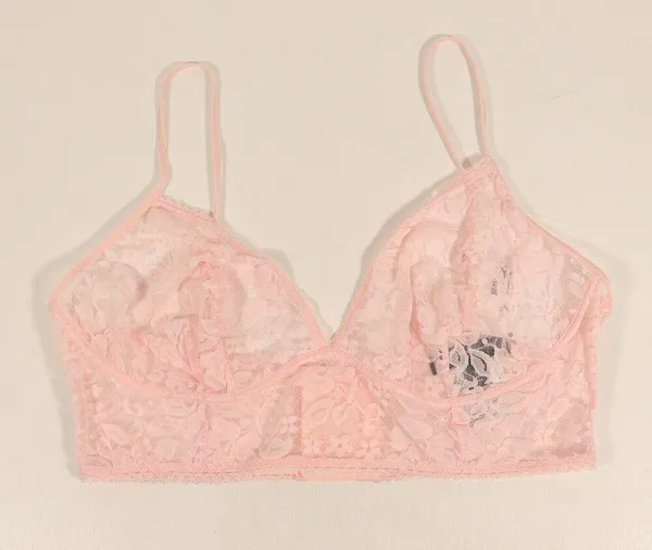 NWOT INC Concepts Blush Pink Lace Bralette Size Large - Image 2