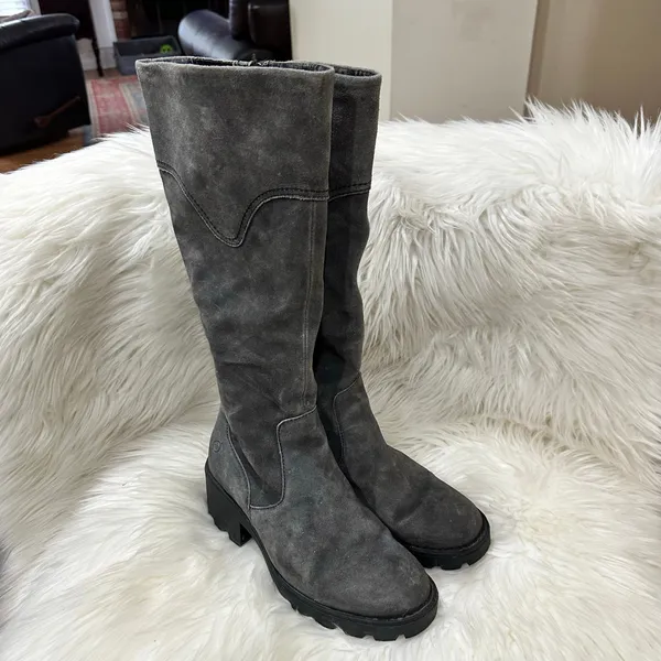 Born Women's Gabriella Suede Knee-High Boot Sz 8 - Image 2