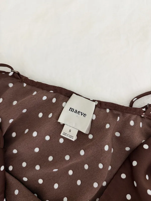 Anthropologie Maeve Scarf Silk Top - Image 5
