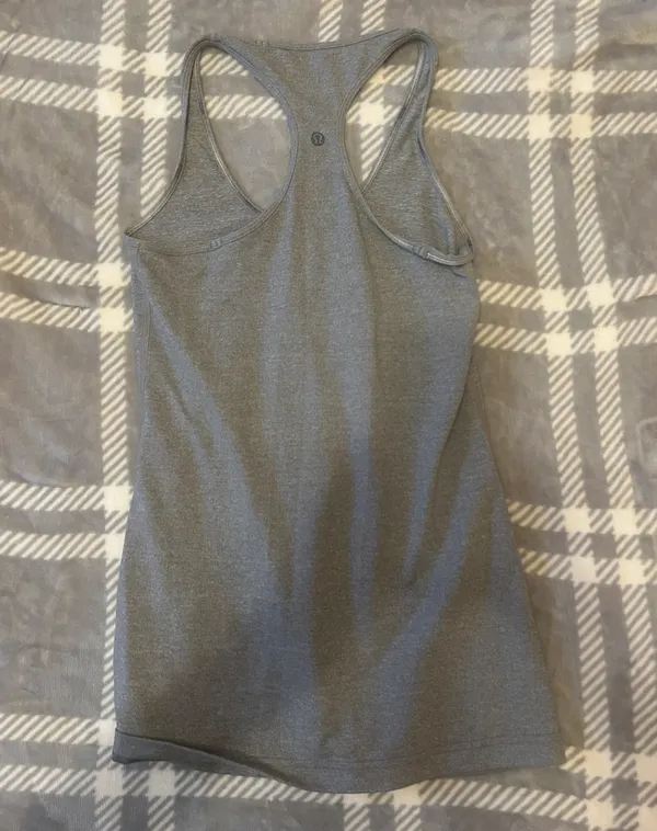 Lululemon Vintage Gray Tank - Image 2