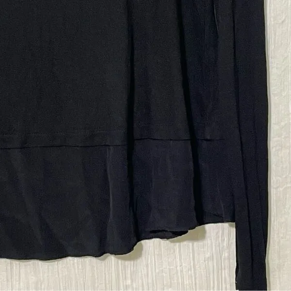Aritzia Wilfred Silk and Rayon Blend Long Sleeve Shirt Women’s Size Small - Image 6