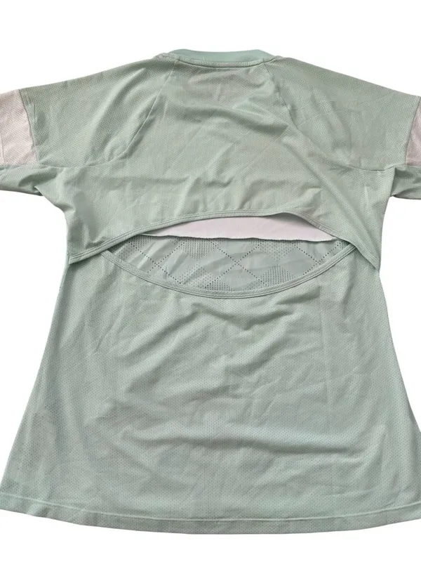 ASICS Women’s Mint Green Jersey Short Sleeve Top Size Large - Image 8