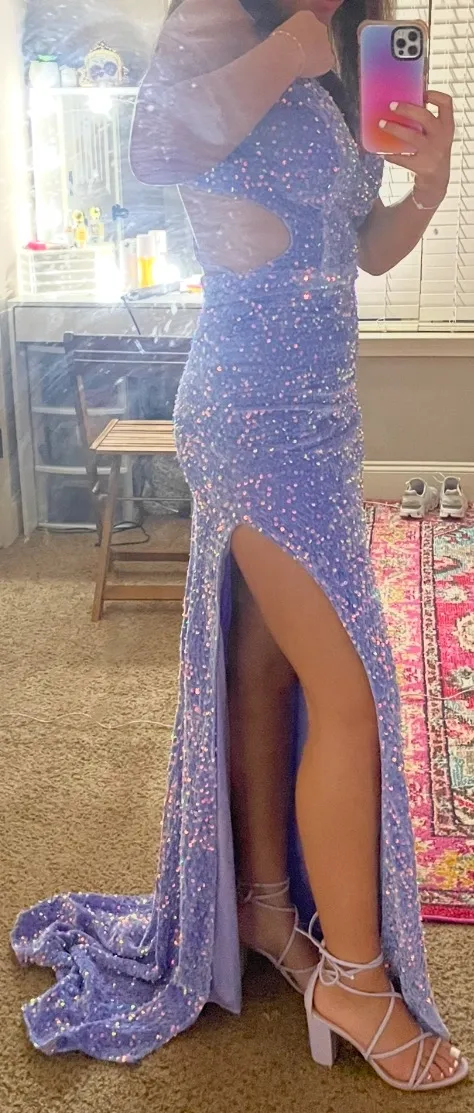 prom dress Purple Size 2 - Image 4
