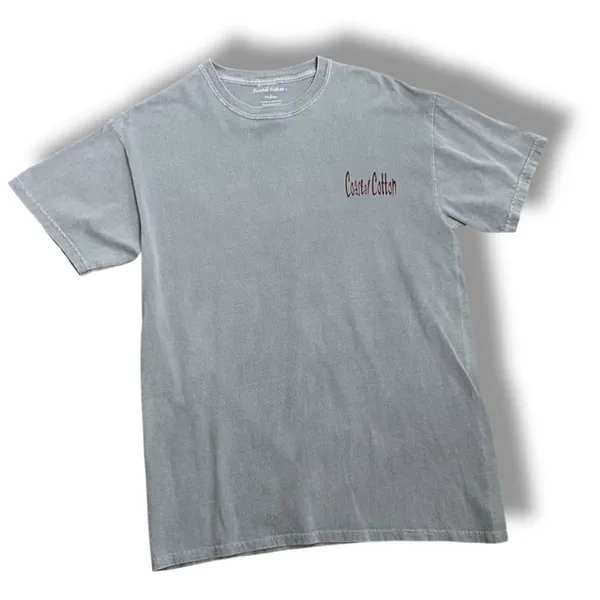 Coastal Cotton life uninhibited houndstooth fish skeleton tshirt medium - Image 7