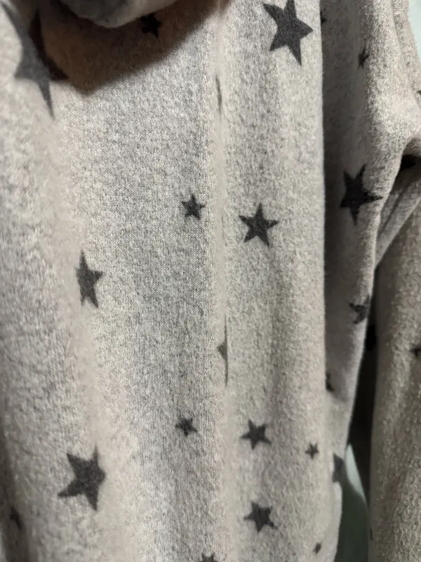 Paper Crane Star Print Hoodie - Image 3