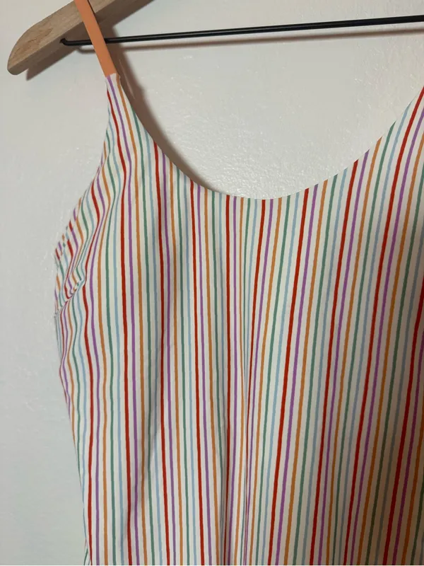 Roller Rabbit Multi Stripe Scoop‎ Neck One-Piece Swimsuit - Image 3