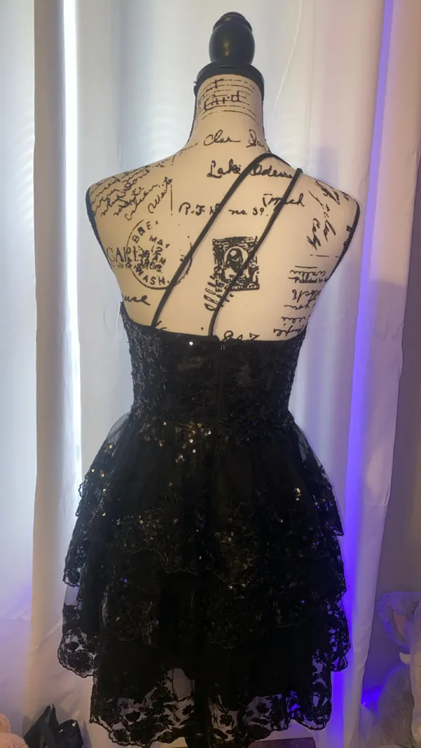Stacees black dress - Image 4
