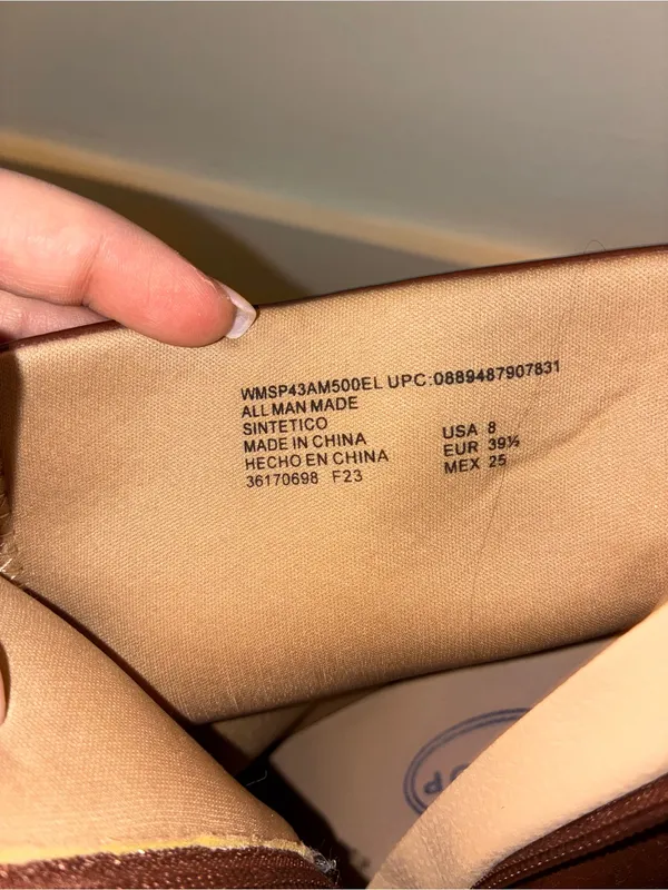 Women’s Platform Ankle Boot in Chestnut Brown Size 8 - Image 4