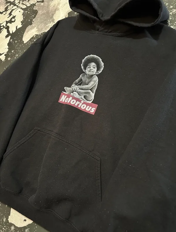 The Notorious B.I.G Album Cover Fleece Hoodie - Image 2
