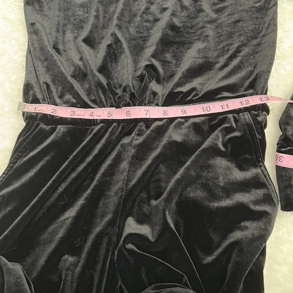 Material girl active medium‎ velvet jumpsuit - Image 10