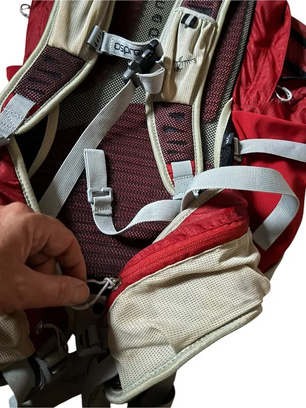 Osprey Talon 22 Backpack Red Limited Edition Outdoor Rare Model Hiking Camping V - Image 10
