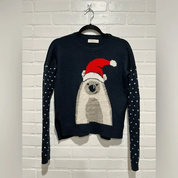 Abercrombie & Fitch Christmas Sloth Sweater - Image 2