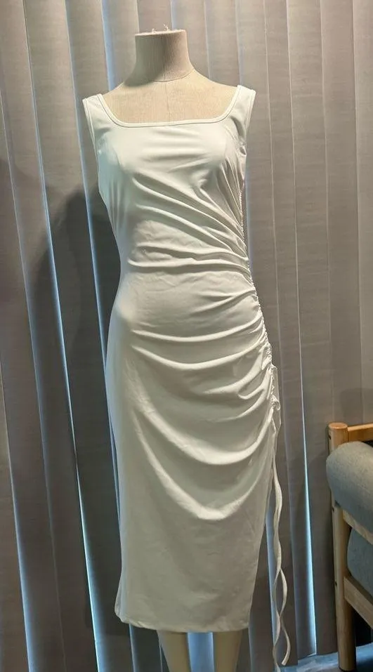 Sexy sleeveless side slit bodycon dress ✨ - Image 3