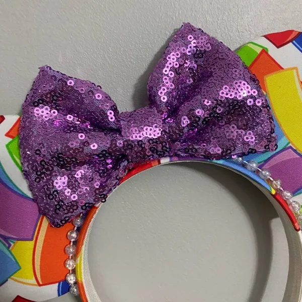 Disney’s Confetti Minnie Mouse Ears - Image 2