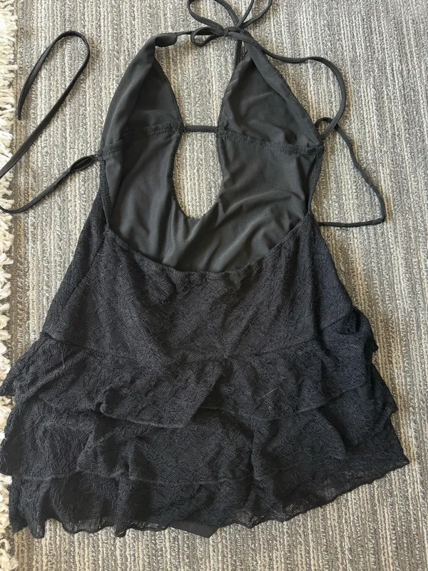 Black Mini Dress - Image 2