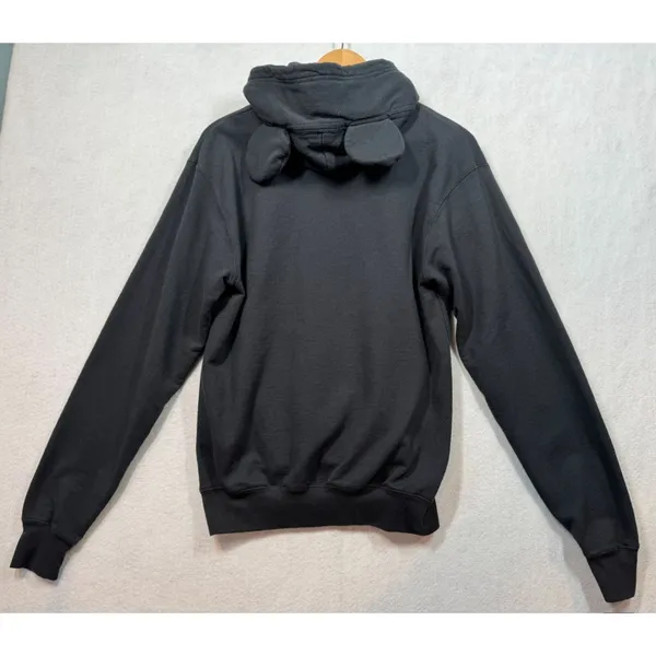Disney Parks Hoodie Mickey Mouse Graphic Print Ears Hood Sweatshirt Adult Medium - Image 5