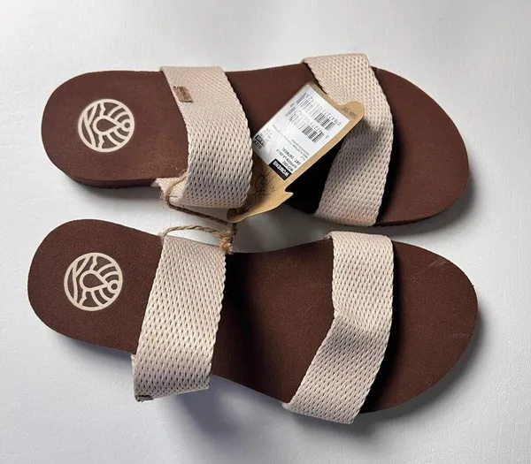 Freewaters Women’s Double Strap Supreem La Jolla Oatmeal Sandal Sz 9 - Image 11