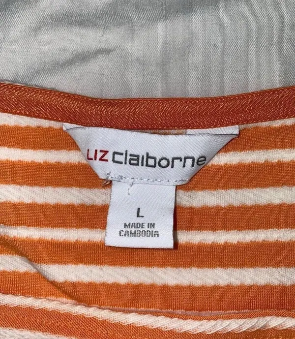 Shirt Orange Size L - Image 3