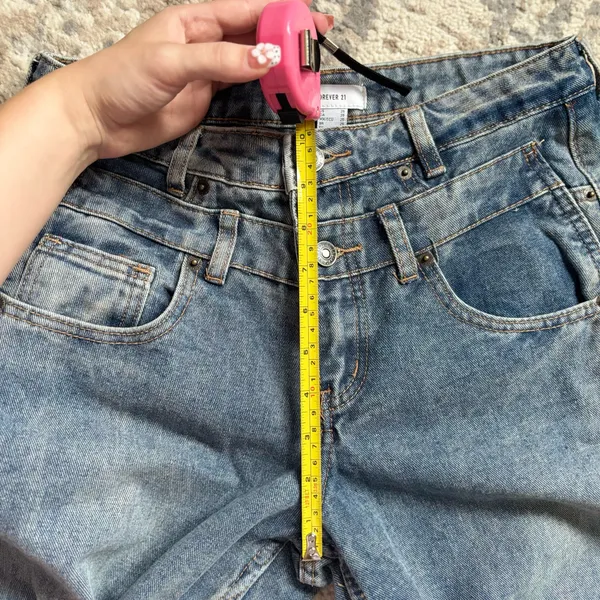 Forever 21 2/26 hi rise wide leg jeans - Image 6