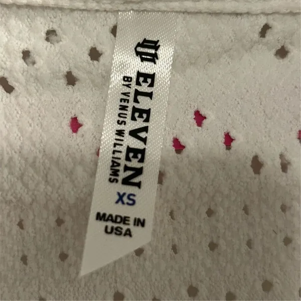 Eleven by Venus Williams‎ Women's XS White Polo Shirt Lightweight Breathable - Image 8