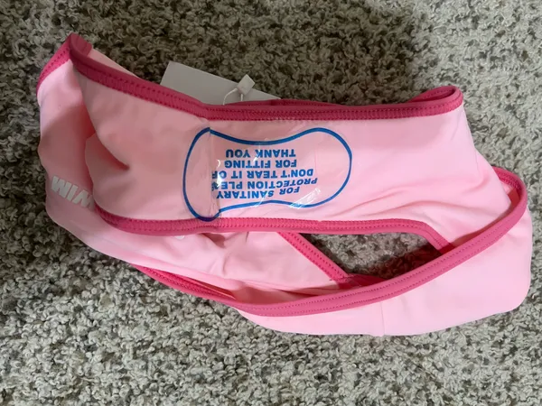 NWT Sienna Swim Bikini Bottom Pink Size XS - Image 4