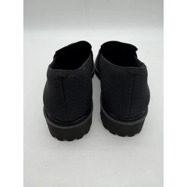 Vivaia Francesca Platform Chunky Heel Penny Minimalist Preppy Black Loafer 10.5 - Image 7